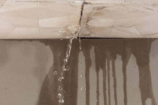 Professional Burst Pipe Cleanup technician working in Saluda, SC